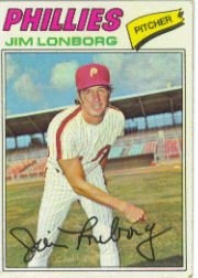 1977 Topps Baseball Cards      569     Jim Lonborg